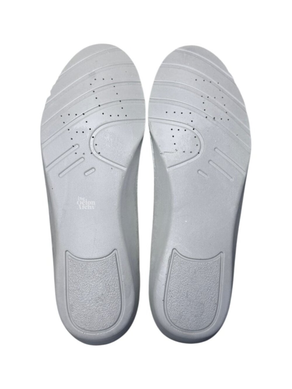 Size 39 Golden Goose Women's Running Sole Sneaker Silver/White/Blue Fog/Black - Picture 10 of 10